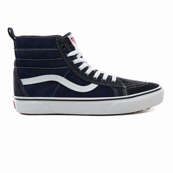 Damske Zimne Topanky Vans Sk8-Hi MTE Námornícka Modrá/Biele VA51GVTWK